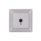TV SOCKET FINITE  SILVER 152-16209