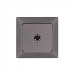 TV SOCKET FINITE GRAPHITE 152-16309 TV SOCKET FINITE GRAPHITE 152-16309