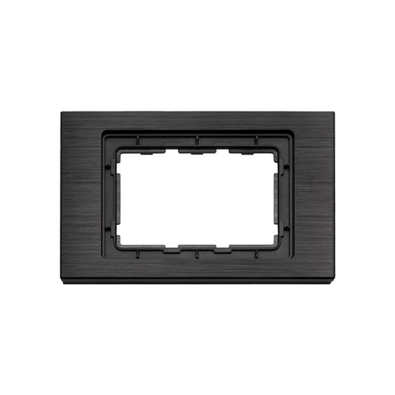 LUX FLAT АЛУМИНИЕВА РАМКА 3M ЧЕРНА