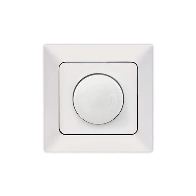 ROTARY DIMMER 400W LED WHITE 152-66001