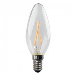 CROSSED FILAMENT LED CANDLE 5W E14 2700K 220-240V CLEAR 3pcs 182-81121 CROSSED FILAMENT LED CANDLE 5W E14 2700K 220-240V CLEAR 3pcs 182-81121