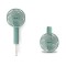 HAND FAN RECHARGEABLE WITH USB AND OSCILLATION 180° Φ9 KHAKI 300-20522
