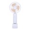 HAND FAN RECHARGEABLE WITH USB Φ9 WHITE-YELLOW 300-20528