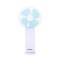 HAND FAN RECHARGEABLE WITH USB Φ10 WHITE- BLUE 300-20529
