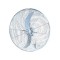 METAL INDUSTRIAL WALL FAN WHITE WITH CONTROL Φ71 180W 300-23502