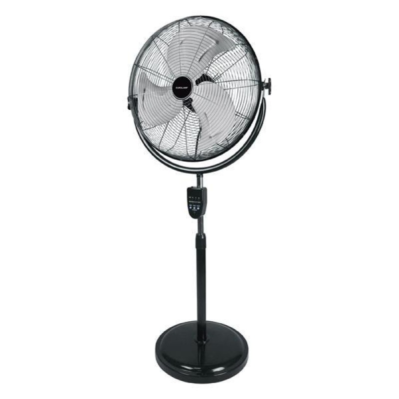 METAL INDUSTRIAL STAND FAN AND CONTROL SHAPE 