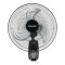 METAL INDUSTRIAL WALL FAN BLACK WITH CONTROL Φ50 100W 300-23507