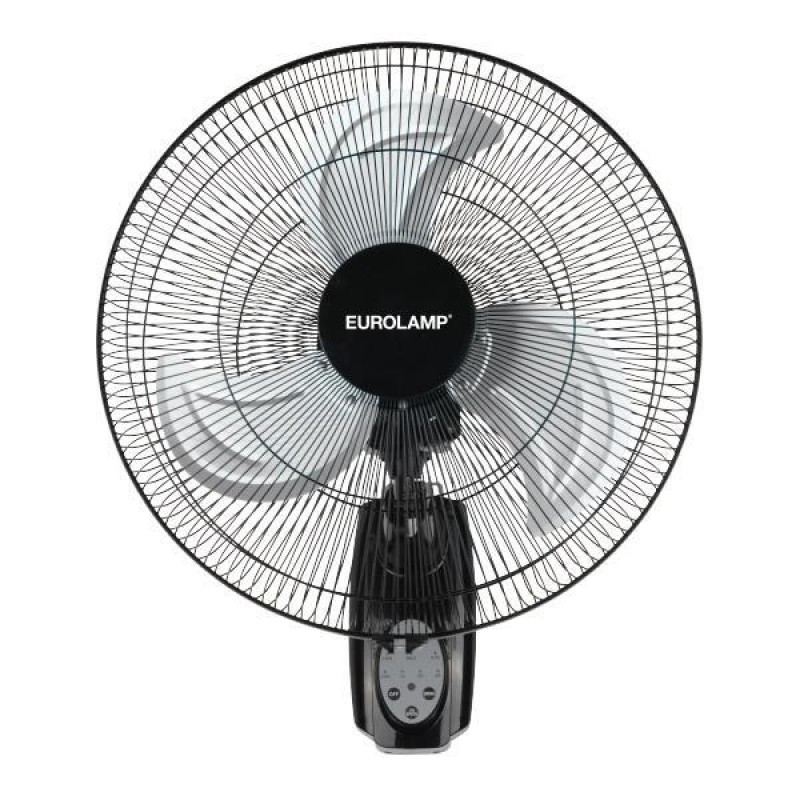 METAL INDUSTRIAL WALL FAN BLACK WITH CONTROL Φ50 100W 300-23507