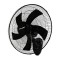 WALL FAN BLACK WITH REMOTE CONTROL Φ50 60W 300-23508