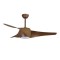 DECORATIVE FAN WOODEN COLOR WITH LED LIGHT AND REMOTE CONTROL Φ132 DC MOTOR 35W 300-25047