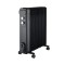OIL RADIATOR 11 RIBS 2500W BLACK 300-41701