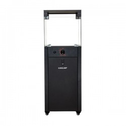 PATIO GAS HEATER DECO  BLACK 9,5KW 300-42070