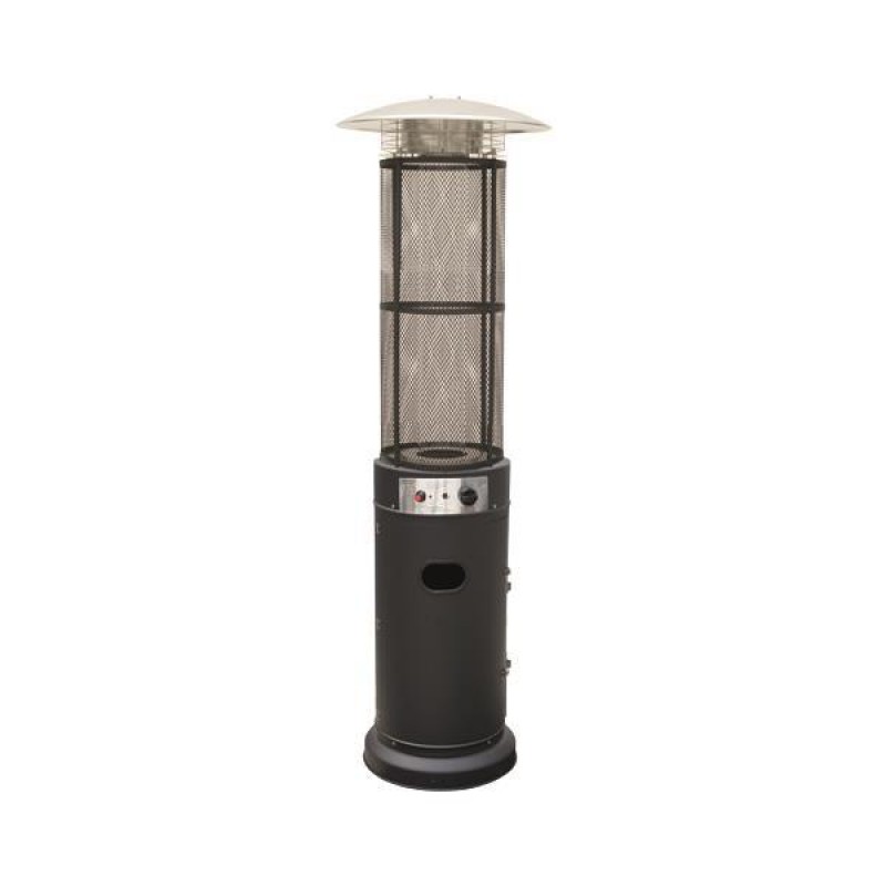 GAS HEATER STAND CIRCLE FLAME 1,80m 11KW BLACK 300-42071