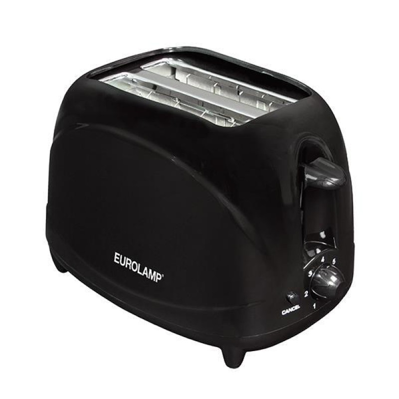 ТОСТЕР 2 СЛОТА 700W ЧЕРЕН