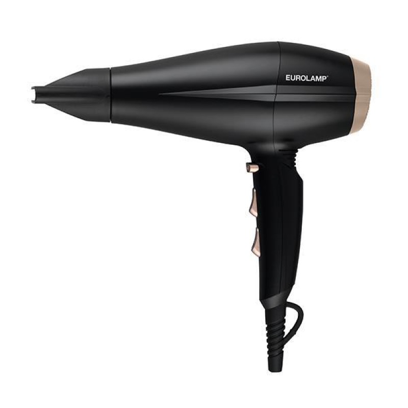 HAIR DRYER BLACK 2200W WITH DIFFUSER AND BLOWER 300-70042