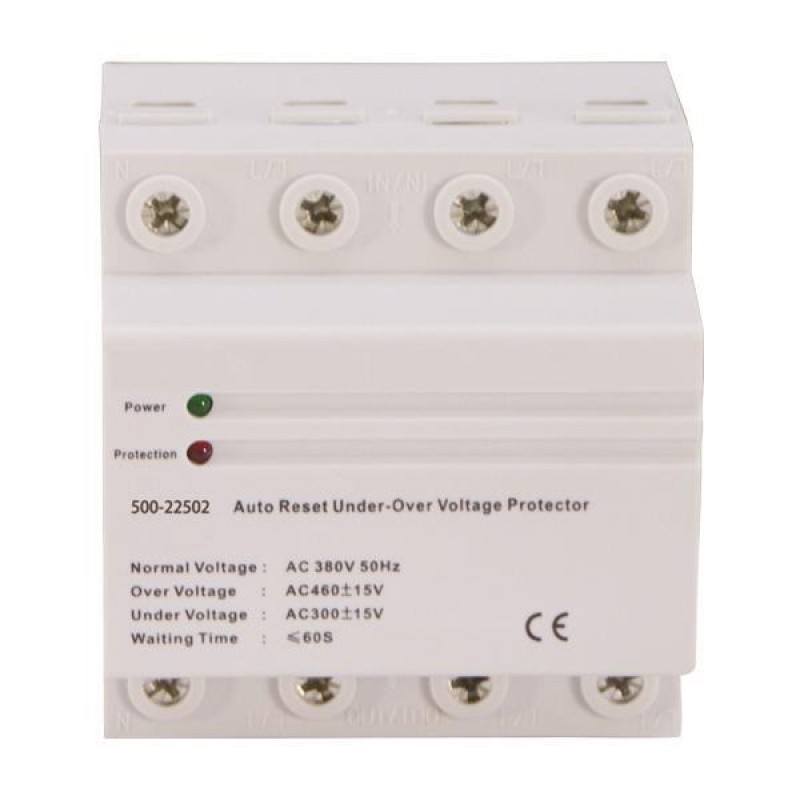 ТРИФАЗЕН ПРЕДПАЗИТЕЛ ЗА НАПРЕЖЕНИЕ 63А 4P 300-460V ТРИФАЗЕН ПРЕДПАЗИТЕЛ ЗА НАПРЕЖЕНИЕ 63А 4P 300-460V