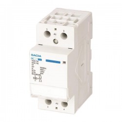 РЕЛЕ ЗА ШИНА 2Х63А 2NO 24V AC GACIA РЕЛЕ ЗА ШИНА 2Х63А 2NO 24V AC GACIA