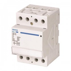 РЕЛЕ ЗА ШИНА 4Х40А 4NO 24V AC GACIA РЕЛЕ ЗА ШИНА 4Х40А 4NO 24V AC GACIA
