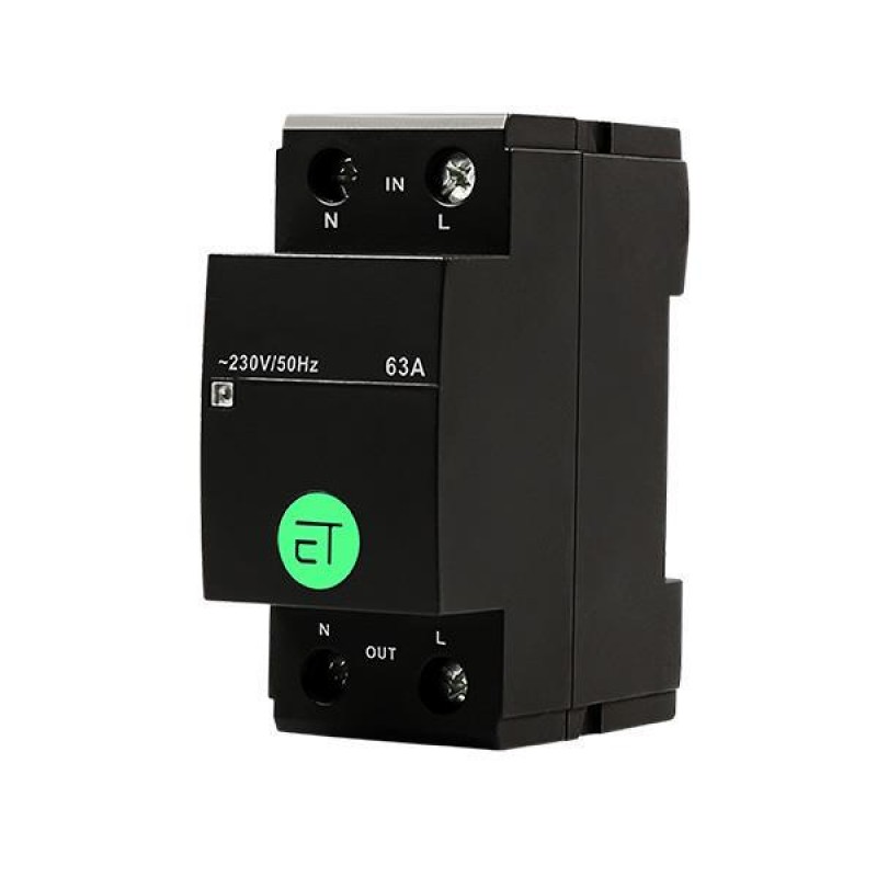 ИНСТАЛАЦИОНЕН КОНТАКТОР С WIFI 2Х63А 240V 2P ИНСТАЛАЦИОНЕН КОНТАКТОР С WIFI 2Х63А 240V 2P