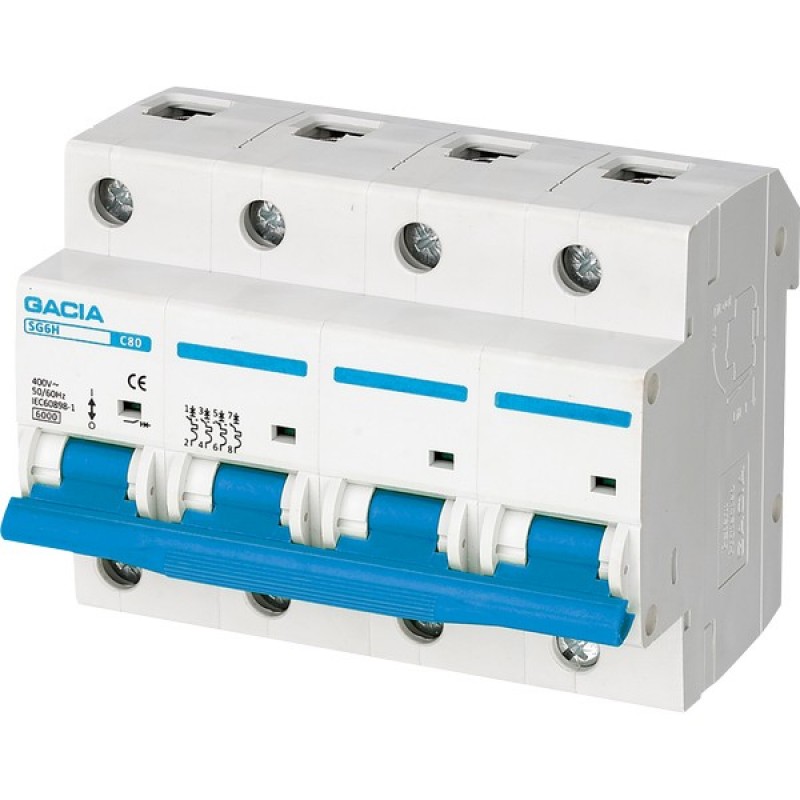 ОСВЕТЛЕНИЕ MCB SG6H 1X100A 6KA