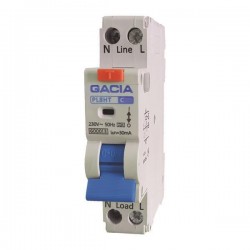 RCBO PL8HT 1P L+N C25A 30mA 6kA TYPE AC 500-43534