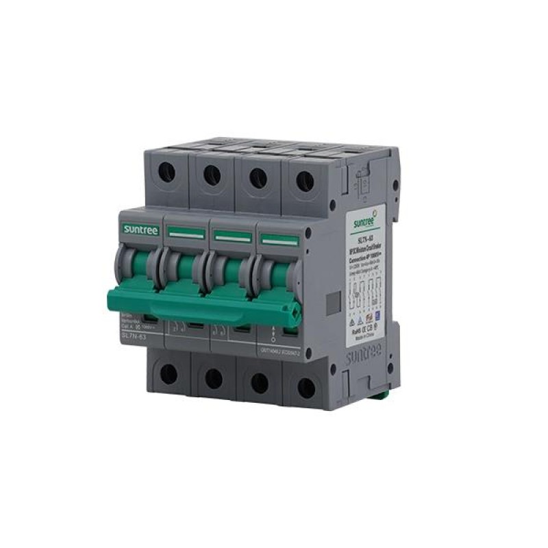 АВТОМАТИЧЕН ПРЕДПАЗИТЕЛ DC MCB SL7N-63 16A 1000V 4P SUNTREE