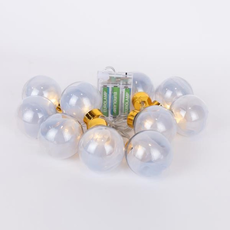 10 LED ДЕКОРАТИВНИ ТОПКИ СРЕБЪРЕН ПЛАТ 10 LED ДЕКОРАТИВНИ ТОПКИ СРЕБЪРЕН ПЛАТ