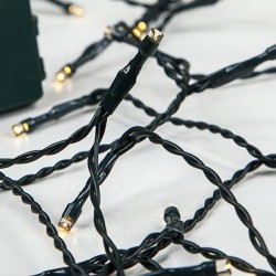 ТОПЛА БЯЛА LED СВЕТЛИННА ЛИНИЯ С ТАЙМЕР