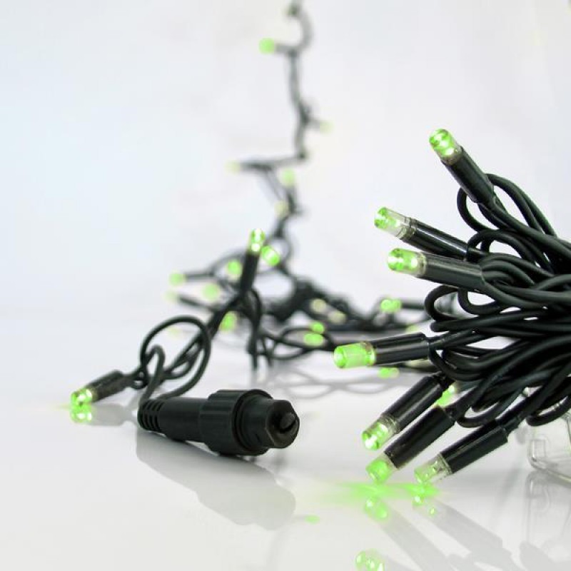 LED ЛИНИЯ 100 ДИОДА, 230V, ЗЕЛЕНА