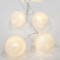 LINE, 10 LED 5mm, WHITE COTTON BALLS 6cm, BATTERY BOX 3xAA, TRANSPARENT PVC WIRE, WARM WHITE LED, PER 15cm, LEAD WIRE 50cm, IP20 600-11122