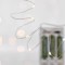 LINE, 20 MINI LED, BATTERY BOX 3xAA, SILVER COPPER WIRE, DAYLIGHT LED PER 10cm, LEAD WIRE 10cm, IP20 600-11221