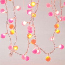 СВЕТЛИННА ГИРЛЯНДА С ПАМУЧНИ ТОПЧЕТА 100 LED СВЕТЛИННА ГИРЛЯНДА С ПАМУЧНИ ТОПЧЕТА 100 LED