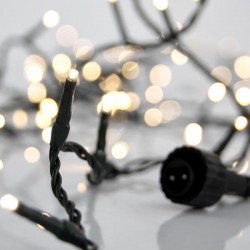 SNAKE, 800 LED 3mm, 31V ADAPTOR, CONNECTOR UNTIL 2, GREEN WIRE, SOFT WHITE LED PER 2cm, LEAD WIRE 3m, IP44 600-11312