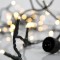 LINE, 100 LED 3mm, 31V ADAPTOR, CONNECTOR UNTIL 3, GREEN WIRE, WARM WHITE LED PER 5cm, LEAD WIRE 3m, IP44 600-11330