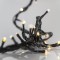 LINE, 700 FLASH LED 5mm, 31V ADAPTOR, CONNECTOR UNTIL 2, GREEN WIRE, WARM WHITE LED PER 10cm, LEAD WIRE 3m, IP44 600-11347