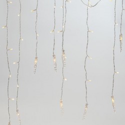 СВЕТЛИННИ ГИРЛЯНДИ СЪС СТАЛАКТИТИ 96 LED