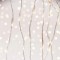 CURTAIN, 240 LED 3mm, 31V ADAPTOR WITH SNOWFALL MULTIFUNCTION, TRANSPARENT WIRE, WHITE LED (H100 x W200cm, 20 LINES x 12 LED), LEAD WIRE 3m, IP44 600-11456