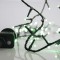 LINE, 100 LED 3mm, 31V ADAPTOR WITH 8 MULTIFUNCTIONS, GREEN WIRE, GREEN LED PER 5cm, LEAD WIRE 3m, IP44 600-11506