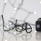LINE, 180 LED 3mm, 31V ADAPTOR WITH 8 MULTIFUNCTIONS, GREEN WIRE, WHITE LED PER 5cm, LEAD WIRE 3m, IP44 600-11520