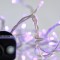 LINE, 240 LED 3mm, 31V ADAPTOR WITH 8 MULTIFUNCTIONS, TRANSPARENT WIRE, PURPLE LED PER 5cm, LEAD WIRE 3m, IP44 600-11584