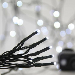 LINE, 700 LED 3mm, 31V ADAPTOR WITH 8 MULTIFUNCTIONS, GREEN WIRE, WHITE LED PER 5cm, LEAD WIRE 3m, IP44 600-11590