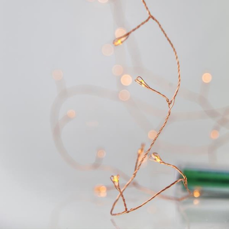 КЛЪСТЕР ОТ 50 МИНИ LED СВЕТЛИНИ КЛЪСТЕР ОТ 50 МИНИ LED СВЕТЛИНИ