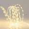 LINE, 300 MINI LED, 31V, WITH REMOTE CONTROL (ON/OFF, TIMER, DIMMER), WITH ADAPTOR, LEAD WIRE 300cm, SILVER COPPER WIRE, WARM WHITE LED, PER 1,5 cm, IP44 600-11725