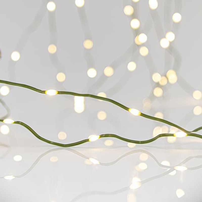 СВЕТЛИННА ЛИНИЯ С 500 LED ДИОДА - ЗЕЛЕНА