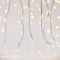 CURTAIN, 360 LED 3mm, 31V ADAPTOR WITH SNOWFALL MULTIFUNCTION, TRANSPARENT WIRE, WARM WHITE LED (H200 x W200cm, 20 LINES x 18 LED), LEAD WIRE 3m, IP44 600-11820