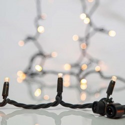 LINE, 96 LED, 24V, 2 CONNECTORS, GREEN RUBBER WIRE, WARM WHITE LED PER 10cm, SET 5 LINES AND ONE EXTENSION 300cm, ΙΡ65 600-11986