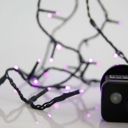 СВЕТЛИННА ЛИНИЯ С 100 LED ДИОДА - ЛИЛАВИ СВЕТЛИННА ЛИНИЯ С 100 LED ДИОДА - ЛИЛАВИ