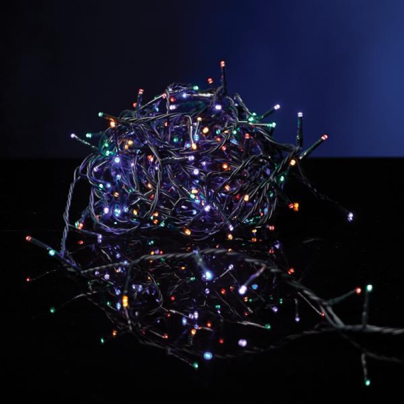 КОЛЕДНА ЛЕД ЛАМПИЧКА 240 LED, 8 М, МНОГОЦВЕТНА