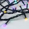 LINE, 300 LED 3mm, 31V ADAPTOR, 8 M/F & MEMORY, GREEN PVC WIRE, MULTI LED, PER 5cm, LEAD WIRE 3m, IP44 600-13349