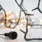 LINE, 200 LED 3mm, 31V ADAPTOR, 4 CONNECTOR UNTIL 3 SET, GREEN PVC WIRE, WARM WHITE LED, PER 5cm, LEAD WIRE 3m, IP44 600-15321